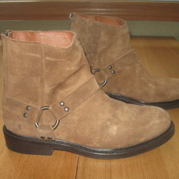 Frye Other - Mens Frye Walt Harness Fatigue Waxed Suede Boots Frye Other - Mens Frye Walt Harness Fatigue Waxed Suede Boots